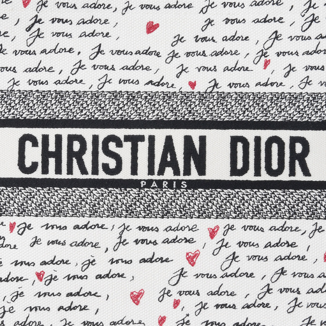 CHRISTIAN DIOR(USED)디올 아무르 북토트 미듐